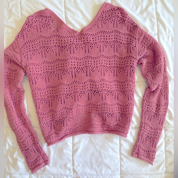 Jessica Simpson women’s pink short Sweater - Picture 5 of 5